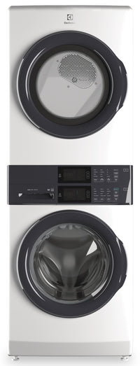Tour de buanderie Laundry TowerMC Electrolux à chargement frontal de 5,1/8,0 pi³ - blanc…