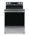 Cuisinière électrique Hisense de 5,8 pi³ avec friture à air et convection européenne - acier inoxydable - HBE3501CPS