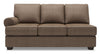 Sofa-lit de gauche Roll de la collection Sofa Lab- Luna Praline