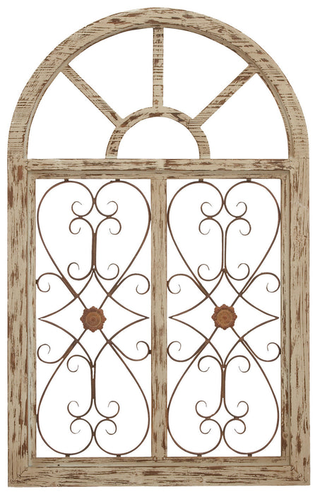 Panneau mural décoratif en métal – 29 po x 46 po