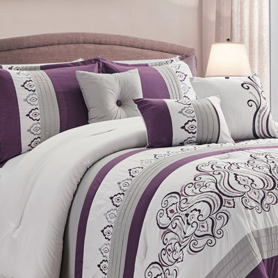 Venice 7-Piece King Comforter Set