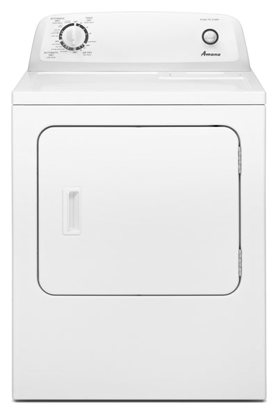 Amana 6.5 Cu. Ft. Electric Dryer with Automatic Dryness Control – YNED4655EW - Dryer in White