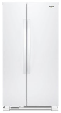 Réfrigérateur Whirlpool de 22 pi³ et de 33 po à compartiments juxtaposés - blanc - WRS312SNHW