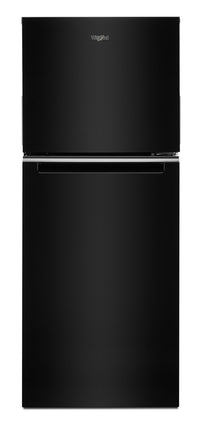 Réfrigérateur Whirlpool de 11,6 pi³ et de 24 po à congélateur supérieur - noir - WRT312CZJB