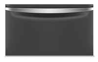 Piédestal de buanderie Maytag de 15,5 po de hauteur avec tiroir de rangement - Noir