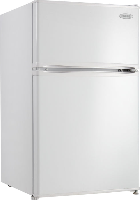 Mini réfrigérateur Danby de 3,2 pi³ et de 18,9 po à congélateur supérieur - blanc - DCR031B1WDD