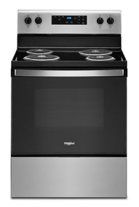 Cuisinière électrique Whirlpool de 4,8 pi³ avec autonettoyage - acier inoxydable - YWFC315S0JS