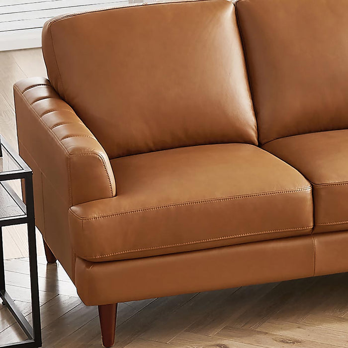 Sofa Cassis de Hydeline en cuir - brun