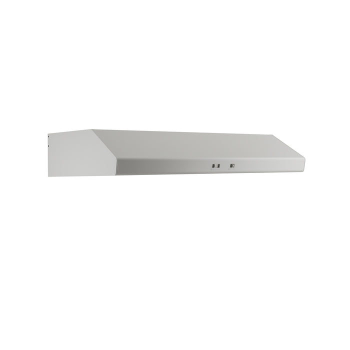 Hotte de cuisinière sous l’armoire Cyclone de Zephyr de 36 po - blanche - AK6536CW