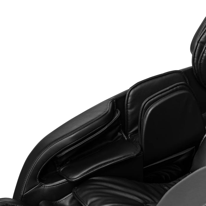 Fauteuil de massage Inner Balance Jin 2.0 avec rail de massage en forme de S et L - noir