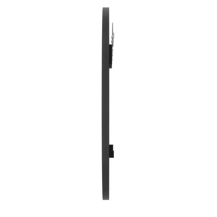 Miroir mural rond décoratif Hub de Umbra de 24 po x 24 po - noir