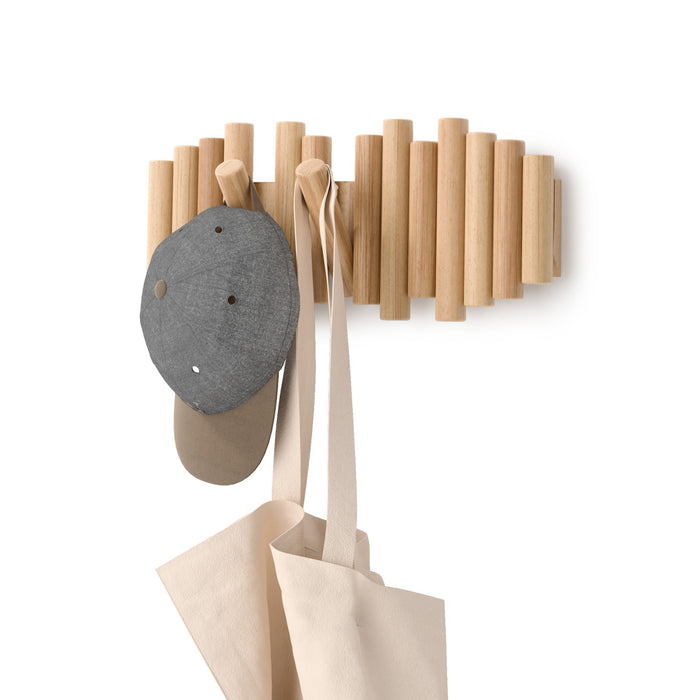 Crochets muraux Picket Rail de Umbra - naturels