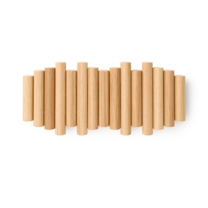 Crochets muraux Picket Rail de Umbra - naturels