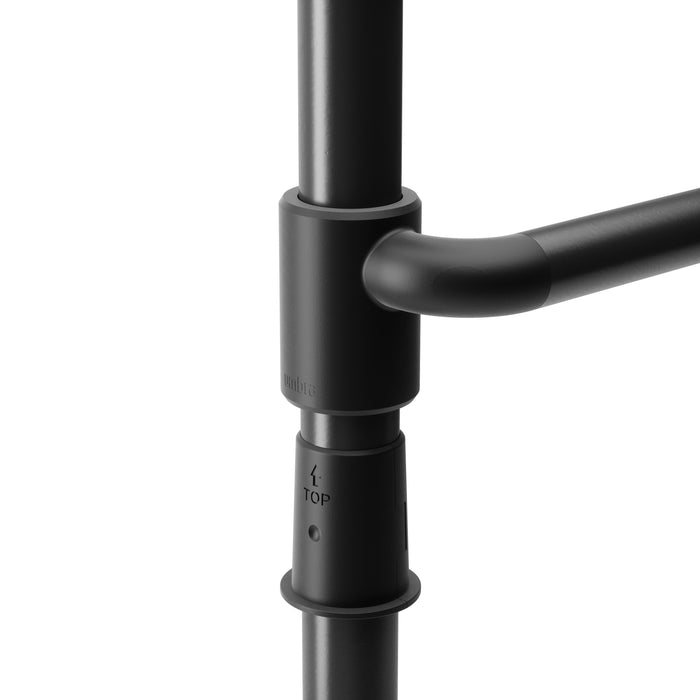  Tringle à rideaux et séparateur de pièce extensible Anywhere de Umbra noir mat - 36 po à 66 po