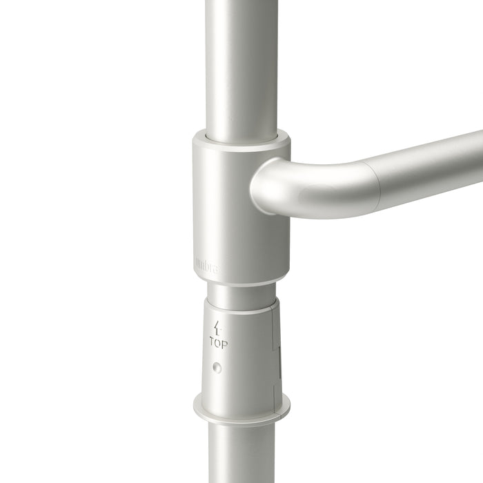  Tringle à rideaux et séparateur de pièce extensible Anywhere de Umbra nickel métallique - 36 po à 66 po