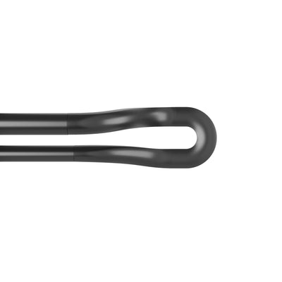Umbra Midnight Matte Black Expandable Double Blackout 3/4" Curtain Rod - 42"-120" | Tringle à rideaux coupe-lumière extensible double Midnight de Umbra noir mat de 3/4 po - 42 po à 120 po