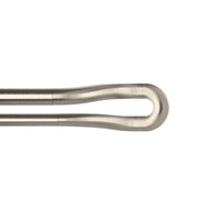 Tringle à rideaux coupe-lumière extensible double Midnight de Umbra nickel de 3/4 po - 42 po à 120 po