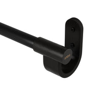 Tringle à rideaux extensible Bellwood de Umbra noir mat de 1 po - 42 po à 120 po
