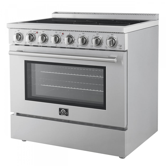 Cuisiniere electrique Paolo 36 pouces, acier inoxydable, 5,44 pi³ - FFSEL6011-36