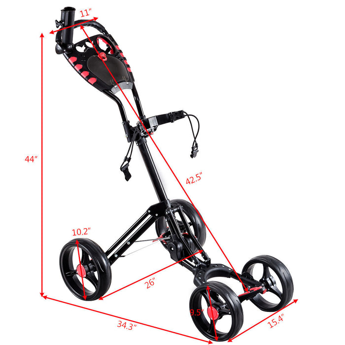 Chariot De Golf 4 Roues