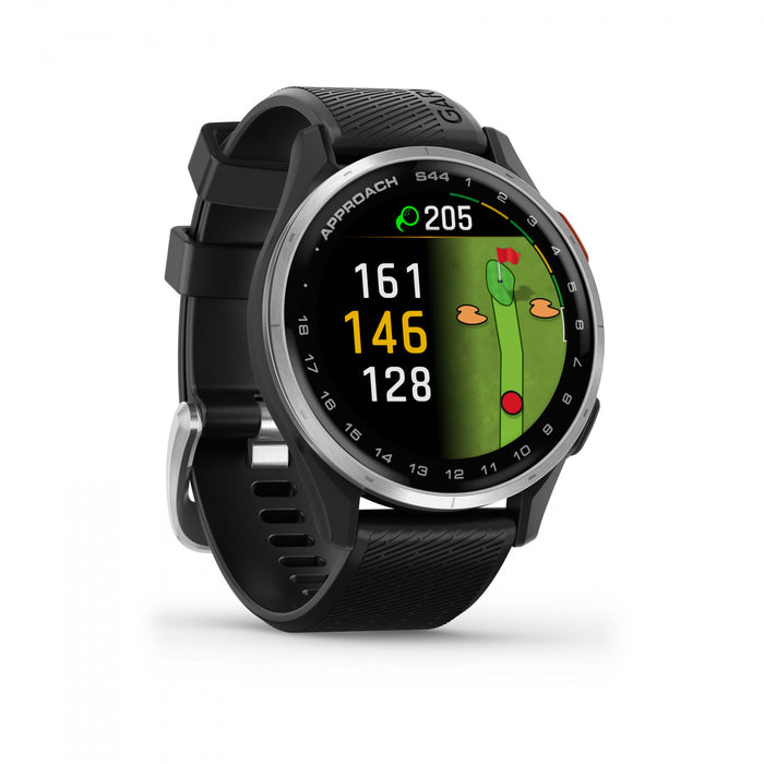  Silver Aluminum Bezel With Black Silicone Band