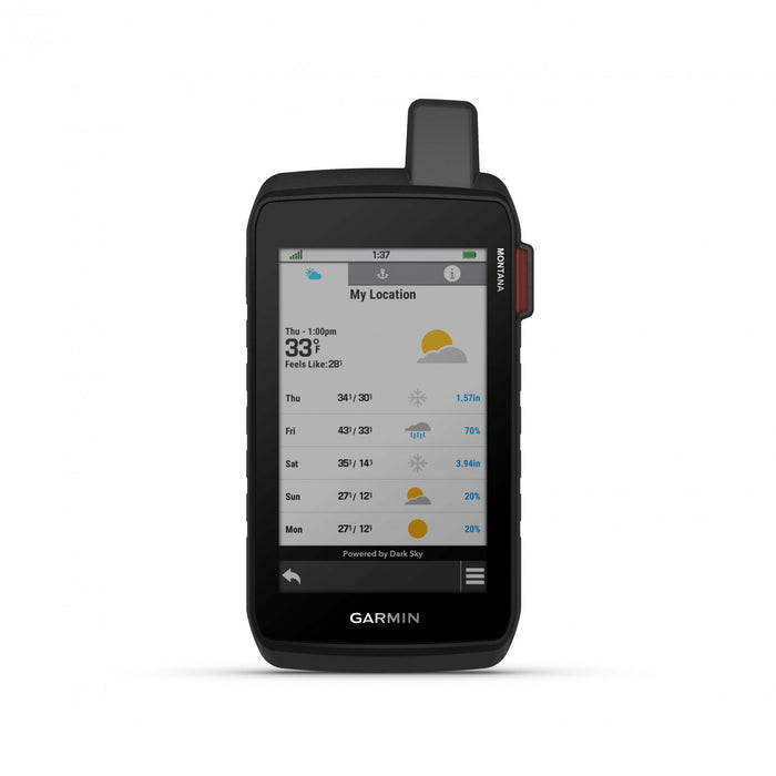 Garmin Montana 710i Gps A Ecran Tactile Robuste - Navigateur A Ecran Tactile De 5,5 Pouces, Technologie Inreach Integree