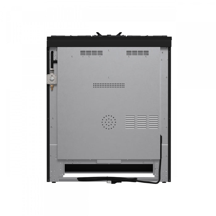 Cuisiniere a gaz Leonardo Espresso de 30\", noire, 5 pi³ – FFSGS1116-30BLK