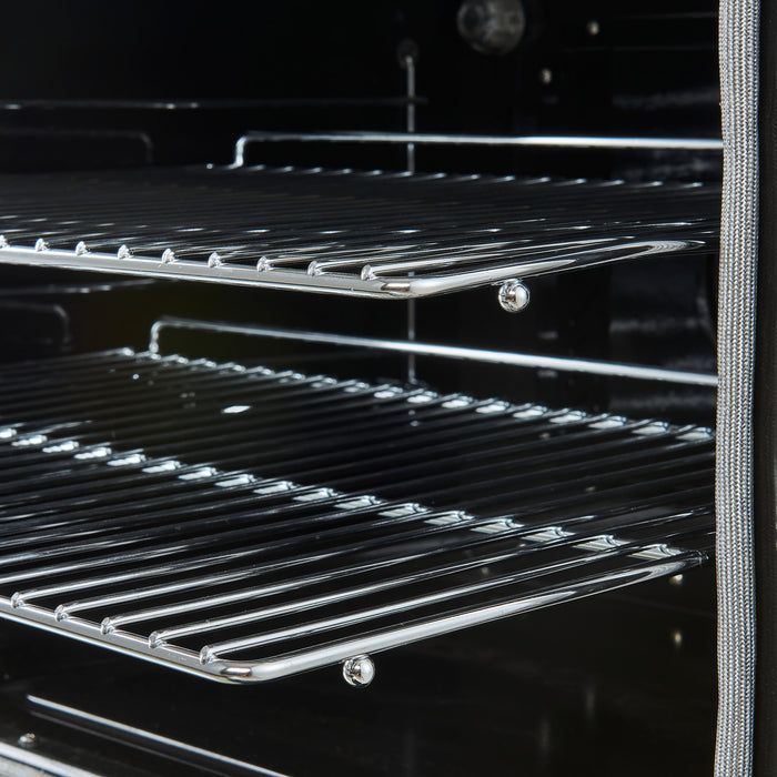 Cuisiniere electrique en acier inoxydable Paolo 30 po, 4,38 pi³ - FFSEL6011-30WHT