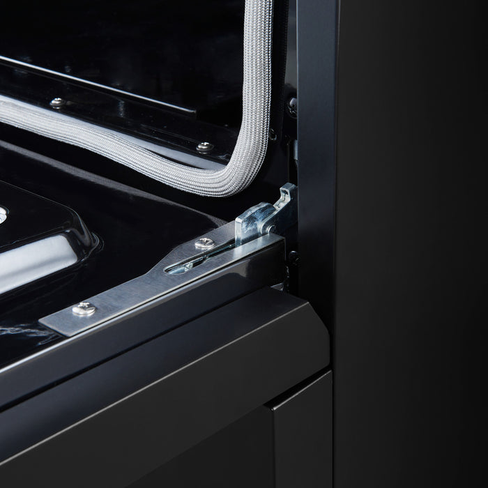 Cuisiniere electrique noire Paolo 30 po, 4,38 pi³ - FFSEL6011-30WHT