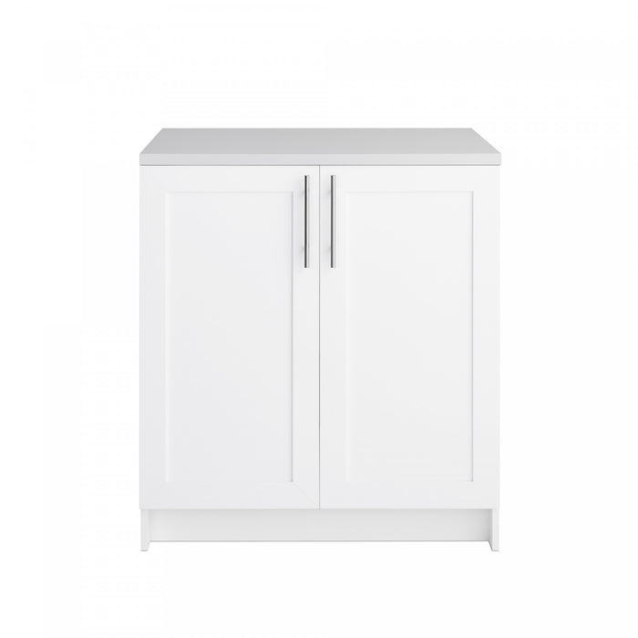 Armoire de rangement de base Elite de Prepac de 32 po - blanche