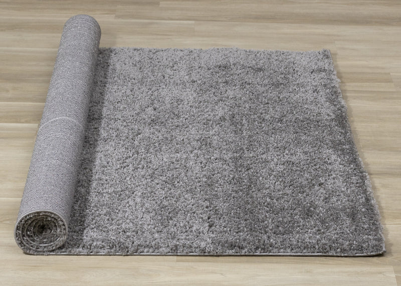 Tapis Taylor a poils longs confort gris fonce, 7'10\" x 10'6\"
