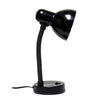 Remmer Gooseneck Desk Lamp, Onyx, 14.25"H | Remmer Lampe de bureau a col de cygne, Onyx, 14,25 po H