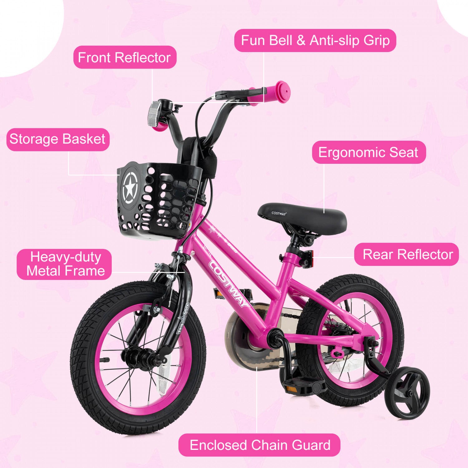 Test du vélo Dino Bikes Unicorn 16 pour filles - blanc/rose Test du vélo Dino Bikes Unicorn 16 pour filles - blanc/rose
