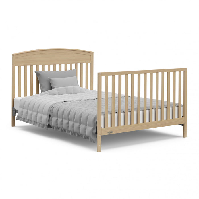 Graco Benton Lit de bebe convertible 5-en-1 avec tiroir - Bois clair