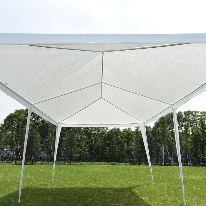 Costway 10’x20’canopy Party Tente De Mariage Heavy Duty Pavillon Gazebo Repondre A L’evenement En Plein Air