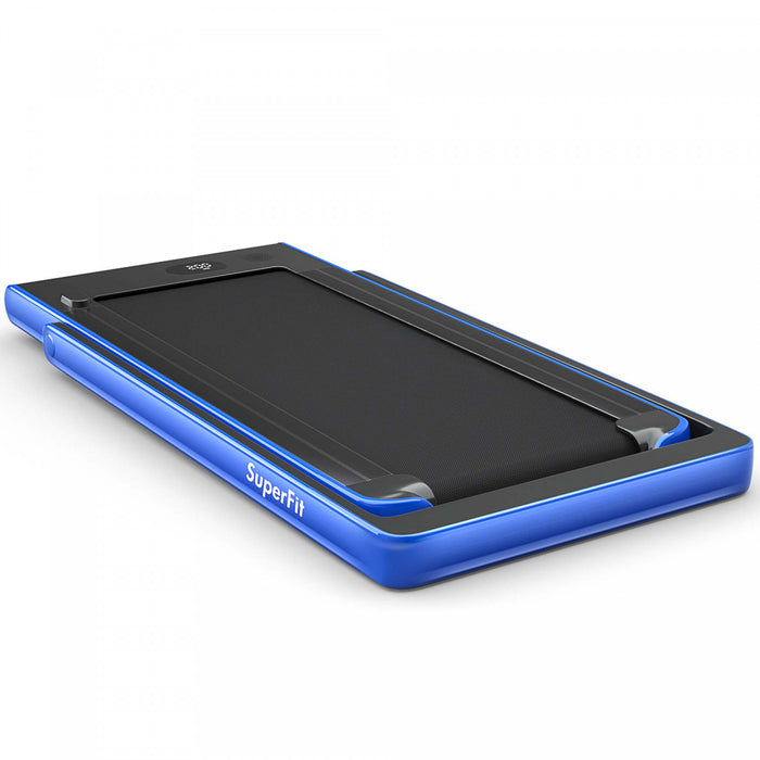 Tapis De Course Pliable 2 En 1superfit – Moteur 2,25 Cv – Double Ecran – Haut-parleur Bluetooth