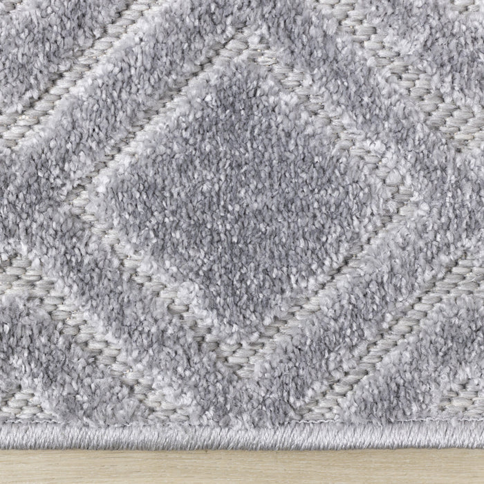 Carpette Oslo texturée moderne - 5 pi 3 po x 7 pi 7 po