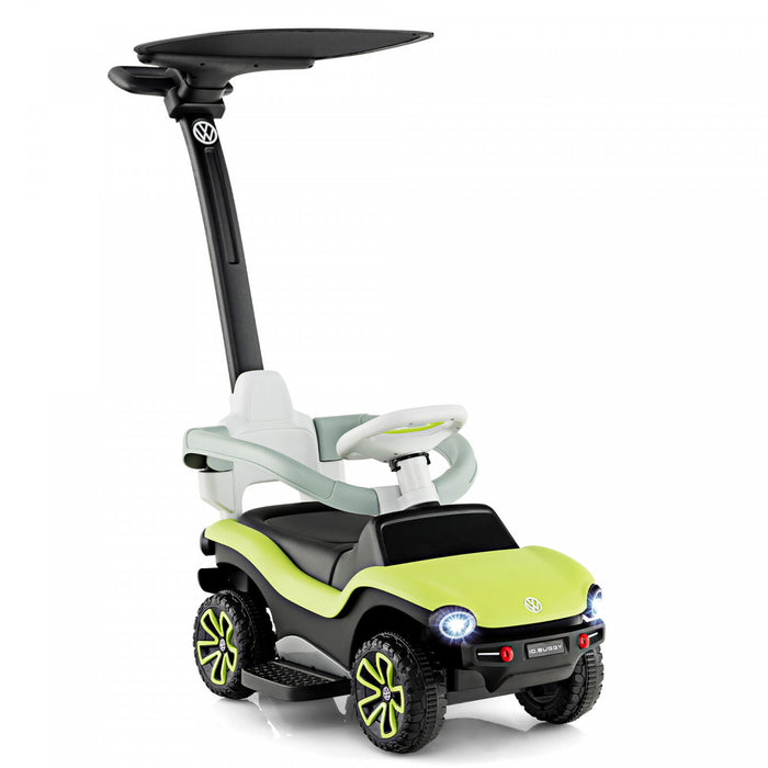 Costway 3-en-1 Licence Volkswagen Kids Ride Sur Voiture Coulissante De Poussee W / Musique Et Lumiere