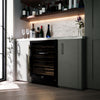 Forno Bacchino 24" Wine Cooler, Black,51 Bottle Capacity, Built-In or Freestanding-FWCDR6634-24BLK | Refroidisseur a vin Bacchino de 24",noir, capacite de 51 bouteilles,encastrable ou autonome-FWCDR6634-24BLK