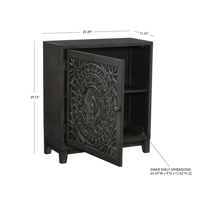 Armoire décorative Grace - grise