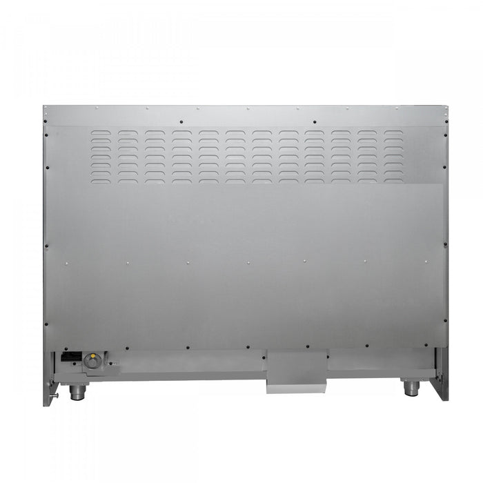 Cuisiniere a gaz Galiano de 48 po en noir, 6,58 pi³, doubles fours - FFSGS6244-48BLK