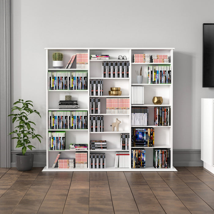 Console Simply Modern de Prepac à 3 tiroirs - blanche