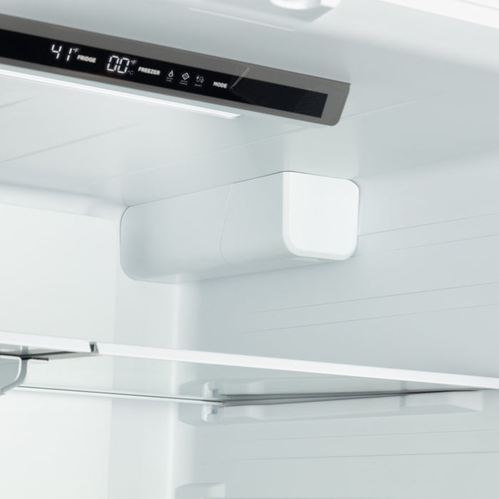 Refrigerateur Rivello de 36 po en acier inoxydable a portes francaises, certifie Energy Star – FFFFD1783-36S