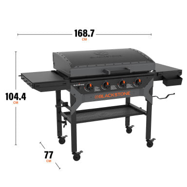 Plancha en fer forge Blackstone 36 avec capot - 2310CA