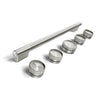 Trousse de poignées KitchenAid pour cuisinière à double énergie de style commercial 30 po – acier inoxydable – W11774724