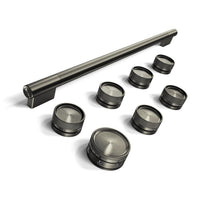  Trousse de poignées KitchenAid pour cuisinière à double énergie de style commercial 36 po – minerai noir – W11774727