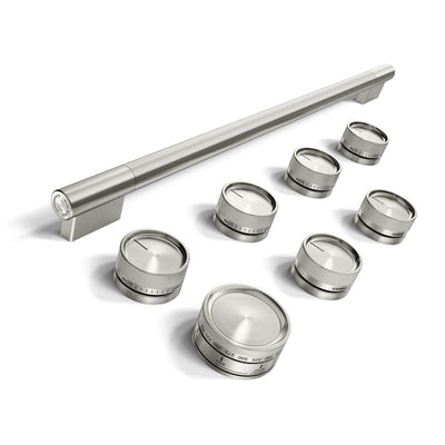 KitchenAid Handle Kit for 36" Commercial-Style Dual Fuel Range – Stainless Steel – W11774728 | Trousse de poignées KitchenAid pour cuisinière à double énergie de style commercial 36 po – acier inoxydable – W11774728
