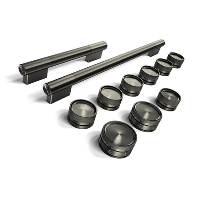 KitchenAid Handle Kit for 48" Commercial-Style Dual Fuel Range – Black Ore – W11774731 | Trousse de poignées KitchenAid pour cuisinière à double énergie de style commercial 48 po – minerai noir – W11774731