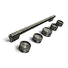 Trousse de poignées KitchenAid pour cuisinière à gaz de style commercial - minerai noir - W11774748