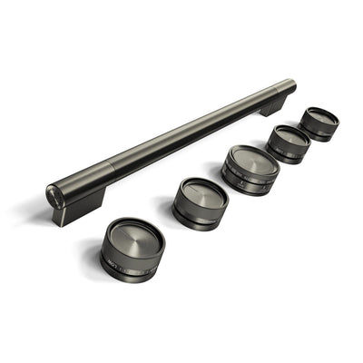 KitchenAid Handle Kit for Commercial-Style Gas Range – Black Ore – W11774748 | Trousse de poignées KitchenAid pour cuisinière à gaz de style commercial - minerai noir - W11774748